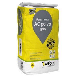Pegamento Para Cerámico Ac Polvo Gris 24.5 Kg Weber