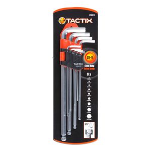Llave Allen 1.5-10Mm 9Pz 206005 Tactix