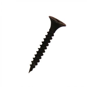 Tornillo Volcanita 6X1 5/8 H/F Negro 20 Unidades Imporper