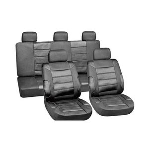 Cubre Asientos Para Auto Negro 9 Piezas Clásica Motor Life