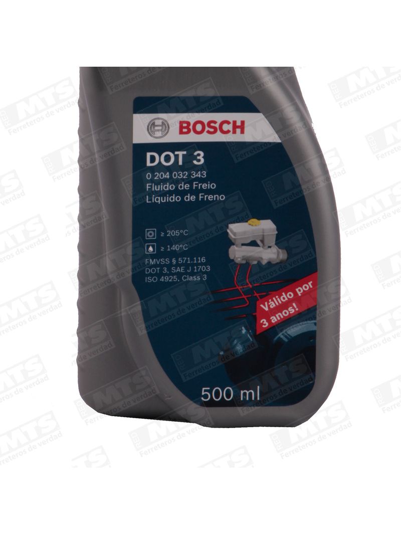 Liquido de Frenos Bosch Dot3 500ml - 967999