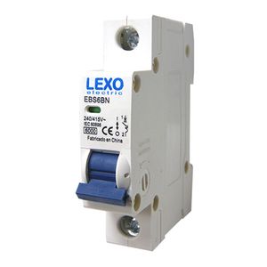 Interruptor Automatico 20A Monofasico Riel Din Lexo