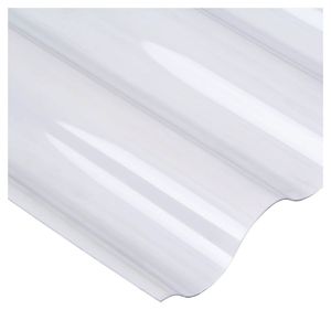 Policarbonato Ondulado Transp 0.5Mmx0.81X 2.5 Plmetrosstandard