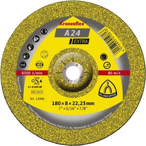 Disco Desbaste Metal 4 1/2 A24Extra Kronenflex