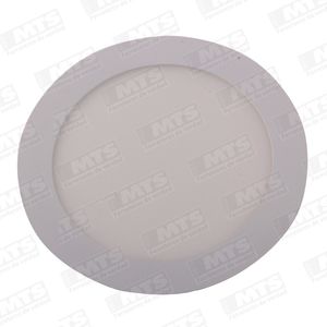 Panel Led Redondo 12W Embutido Luz Neutra 4000K Vkb