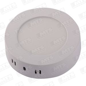 Panel Led Redondo 6W Sobrepuesto Luz Neutra 4000K Vkb