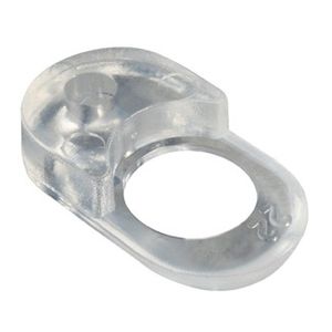 Soporte De Vidrio 4Mm Transparente 10 Unidades Dvp