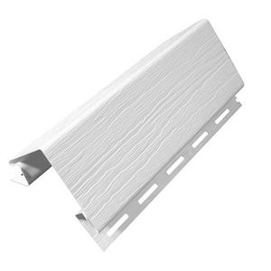 Esquinero Exterior 3.05 Metros Siding Pvc Blanco