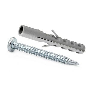 Tornillo Roscalata 6X11/2"  10 Unidades Con Tarugo Imporper