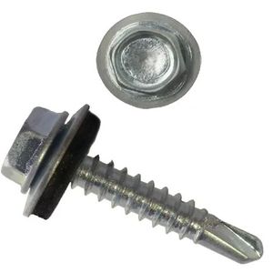 Tornillo Autoperforante 10X1" C/G/G  5 Unidades Imporper