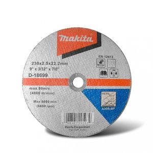 Disco Con Metal 9 D-18699/D-19956 Makita"