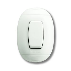 Interruptor Sobrep 9/12 10A Blanco Oval Bticino