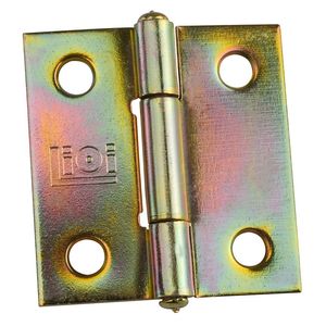 Bisagra 1 1/2 L38 Zincada Con Tornillo 2Un Lioi"