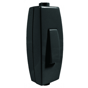 Interruptor Lampara 9/12 Negro Mec