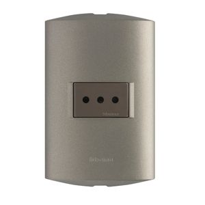 Enchufe Embutido Simple 2P+T 10A Mink Ae2113E1Gti Bticino