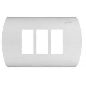 Placa Plastica 3 Mod Blanco Aris Mec