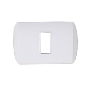 Placa Plastica 1 Mod Blanco C-E5P1Bn Bticino