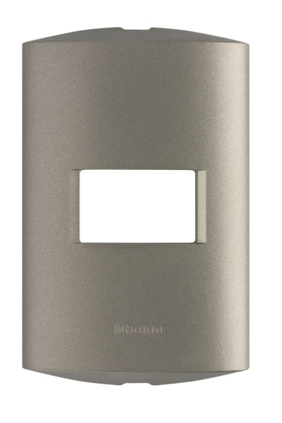 Placa Plastica 1 Mod Mink C-E5P1Mi Bticino