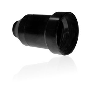Portalampara Certif.E-27 Negro Mec