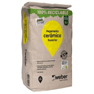 Pegamento Para Cerámico Superior 25 Kg Weber