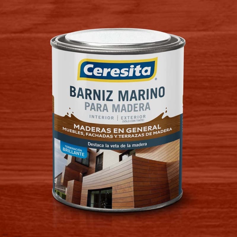 Barniz marino brillante 1/4 gl natural