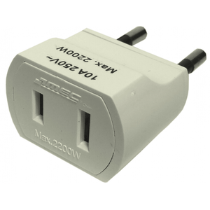 Adaptador Americano Blanco Mec