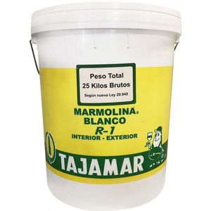 Mármolina Rodillo Tajamar Blanco R-1 Tineta 4Gl