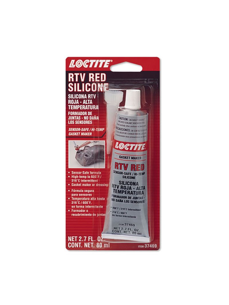 Silicona Roja Alta Temperatura LOCTITE RTV 300ml - Ferretería Teja