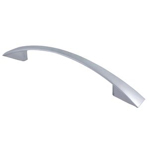 Manilla Metálica 96Mm Capri Cromado Mate Poli