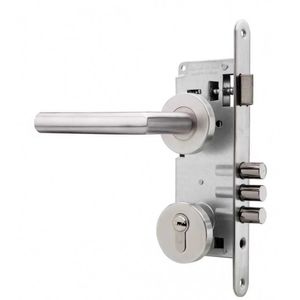 Cerradura Embutir Acceso Der.Toscana Inox. Poli