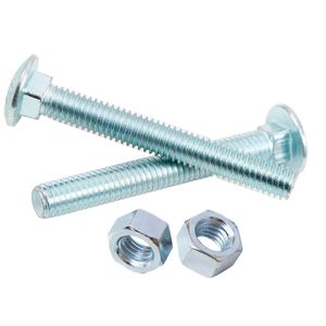 Perno Coche 3/8 X5 Con Tuerca 2 Unidades Imporper