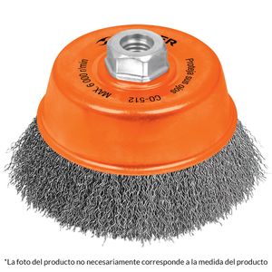 Grata Copa 5 A.Ondulado Fino M14 Co-512M Truper