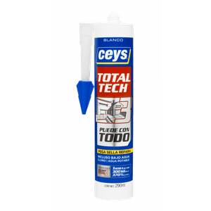 CEYS TOTAL TECH BLANCO CARTUCHO 290ML