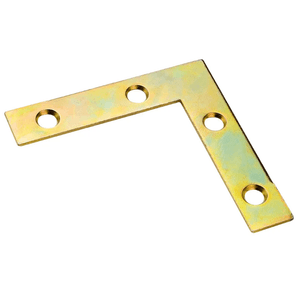 Escuadra Plana 2 1/2 Zincado Dp 4U Lioi