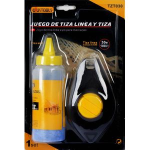 Tizalinea 30 Metros Con Tiza Amarilla-Negro Tzt 030 Uyustools
