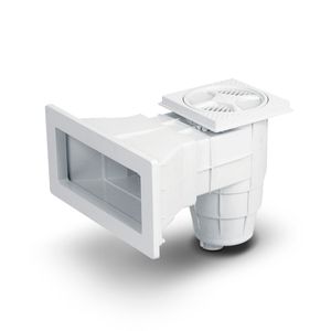 Skimmer Boca Ancha Para Piscina Horm.38X44Cm Vulcano