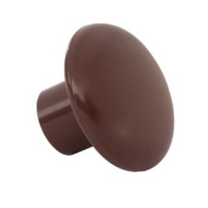 Perilla Plastica Cristal 38Mm (1Un) Guinda Dvp