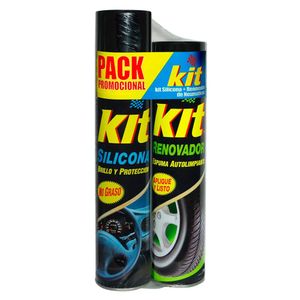 Silicona Para Auto Spray 420Cc   Renov.Kit