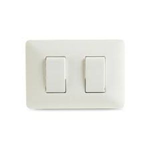 Interruptor Embutido Doble 9/15 16A Sam5001U2Btf Bticino