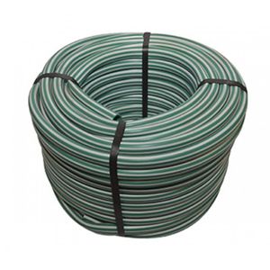 Manguera De Jardín 1/2" Blanco Verde Rollo 100 Metros