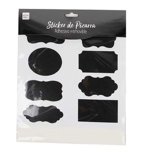 Stickers Frasco Negro 6Cm Homewell
