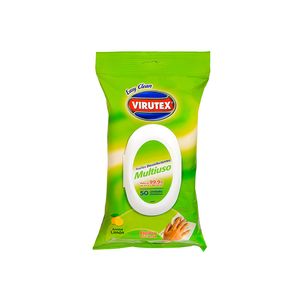 Toallas Desinfectante 50Un Pouch Limon Virutex