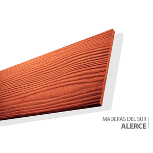Siding Fibrocemento Madera Alerce 6X19X3660 Mm Volcan
