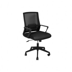 Silla De Escritorio Negra Portland Bighouse
