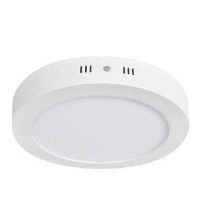 Panel Led Redondo 12W Sobrepuesto Luz Fría 6500K Unilux