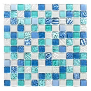 Malla 30X30 X Unidades Aqua Marina Decoralia