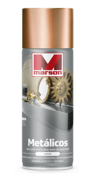 Pintura spray 485 ml dorado Marson