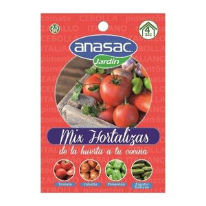 Semilla Mix Hortalizas 2.5Grs Anasac