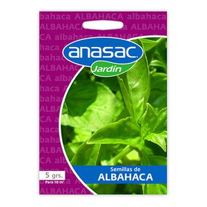 Semilla Albahaca 5G Anasac