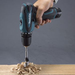 Taladro Atornillador Inalambrico 10Mm 12V Con Baterias Y Cargador Df330D Makita